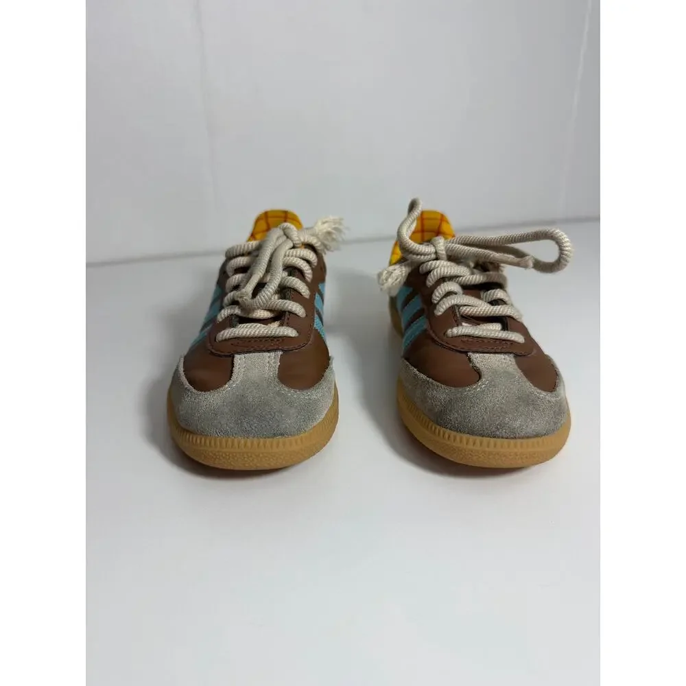Adidas Toy Story Sambas Sneakers Lace Up Woody Size 1Y